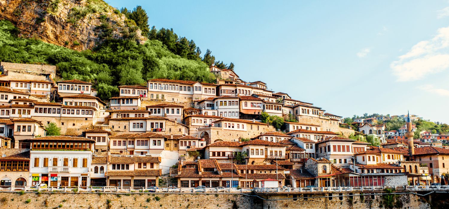 Historic city of Berat in Albania, World Heritage Site by UNESCO