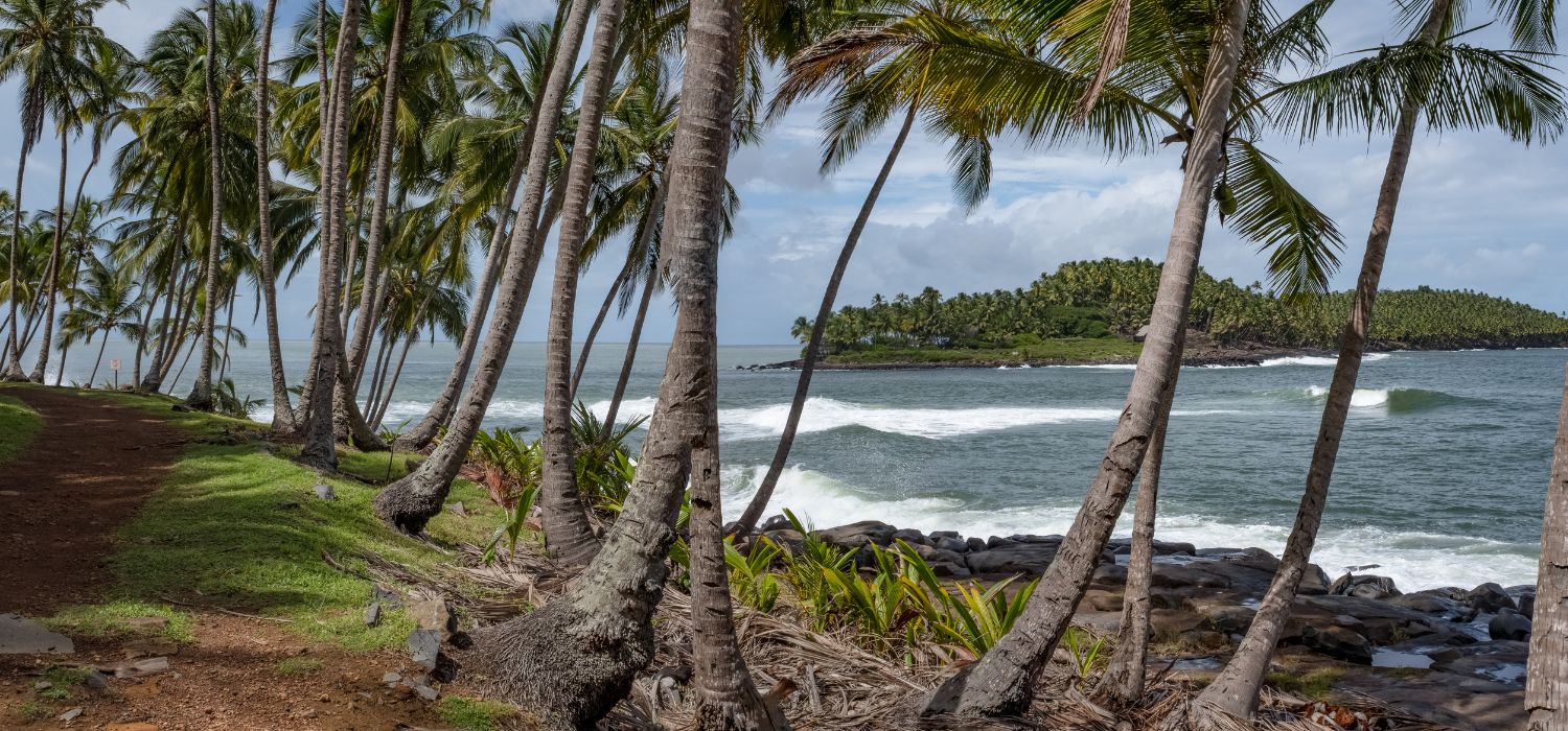 Devil's Island, Salvation's Islands, taken on an overcast day with no people, French Guiana