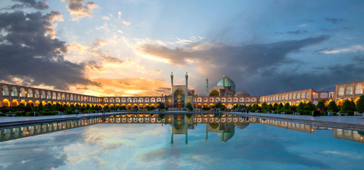 Naghsh-i Jahan Square, Isfahan, Iran.