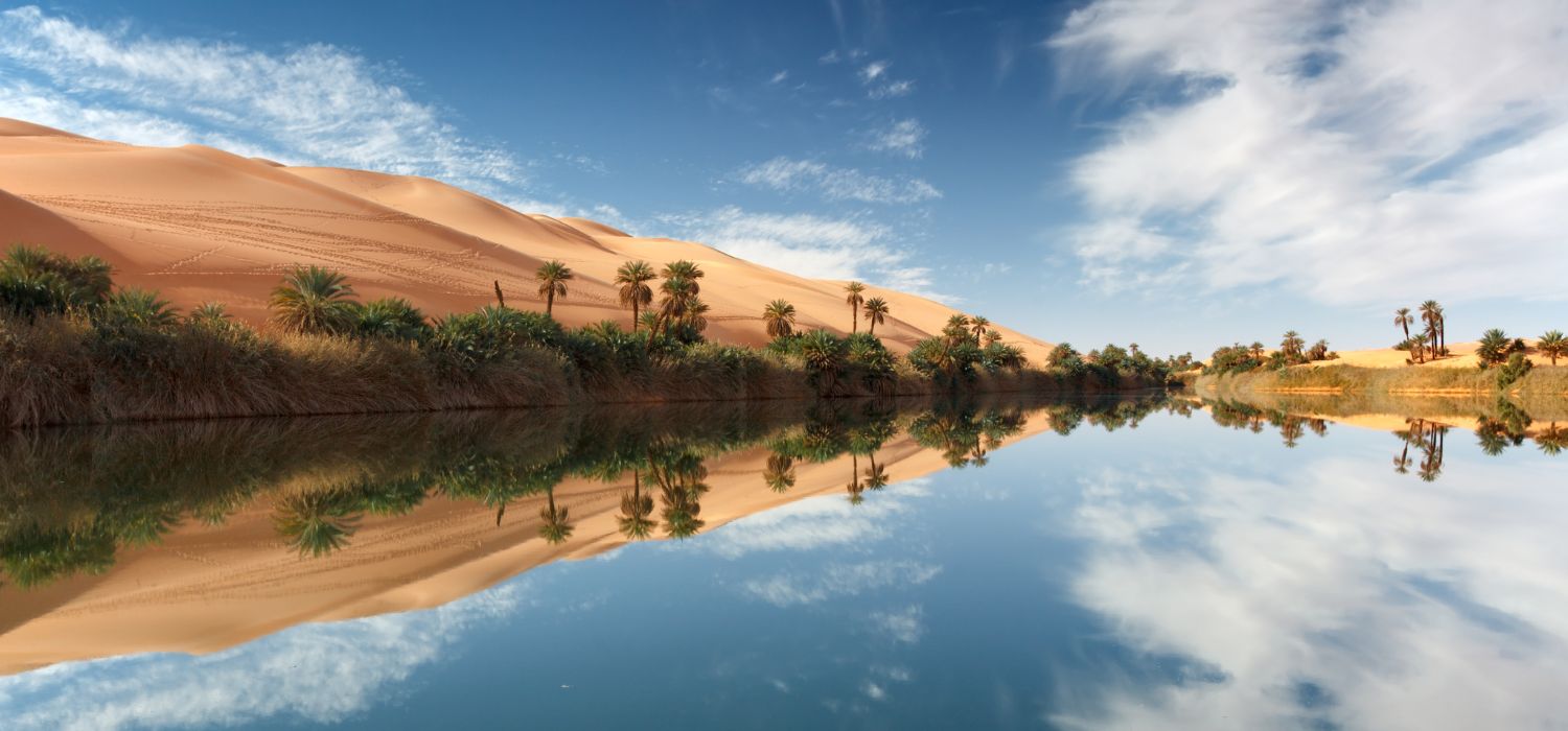 A Stunning Oasis in Libya