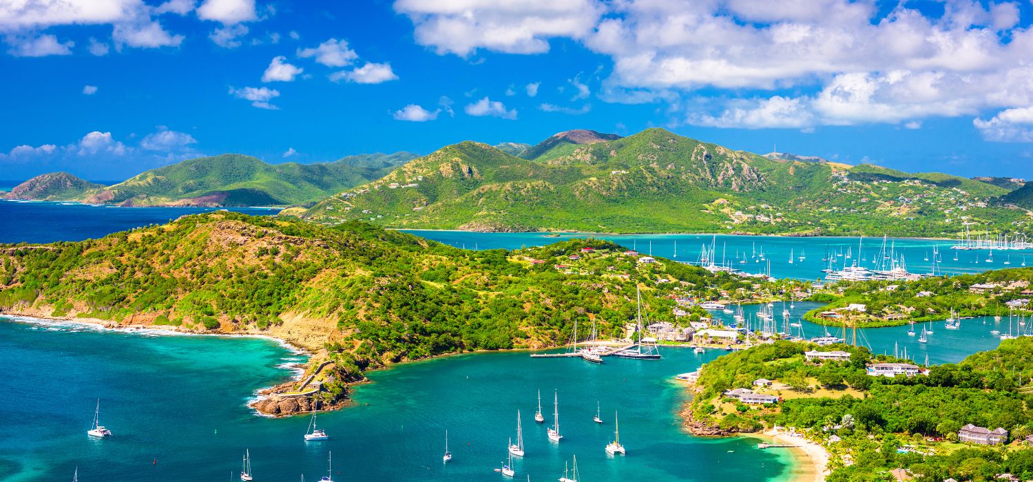 Shirley Heights, Antigua and Barbuda view from the overlook