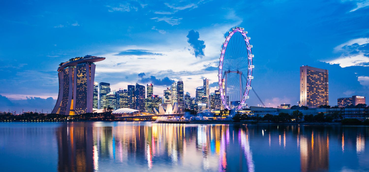 Singapore City Skyline in Singapore