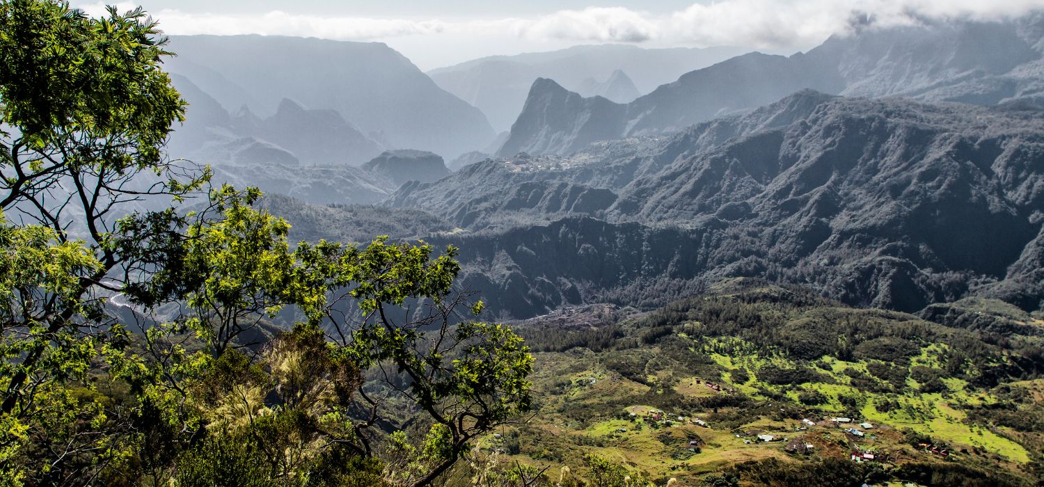 Overview at the Village Marla, La Réunion